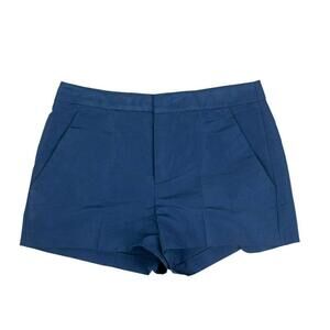 Red Valentino Women's Cobalt Blue Satin Shorts - 40 EU - Sz 6/8